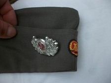 Schiffchen + Abzeichen DDR