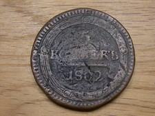 Alte Münze 5 Kopek 1802 EM