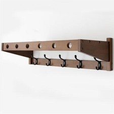 Wandgarderobe Massiv Bambus -