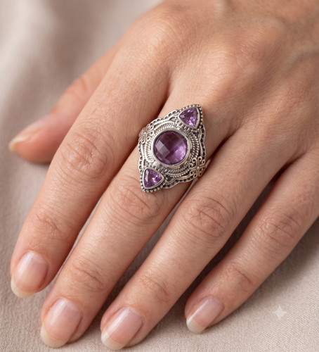 925 sterlingsilber ring pink - ring,
