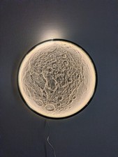 Mondlampe LED Wandleuchte