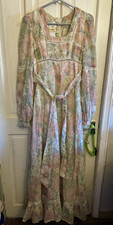 Vintage AUTHENTISCH Gunne Sax Prärie Kleid modern Gr. 8 Florence Welch Witchy Vibe