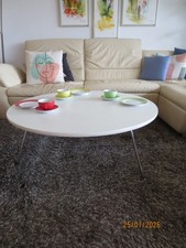 Orange slice table - orange, zeitloser