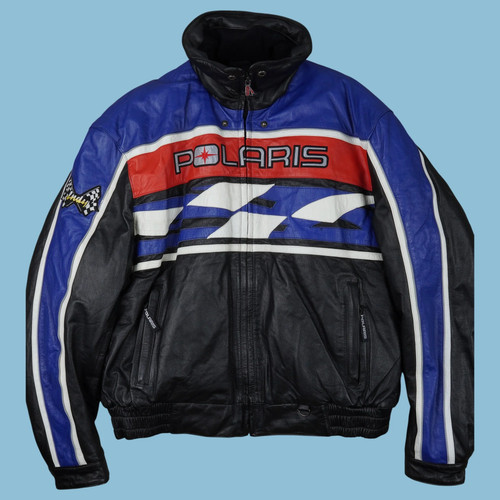 Vintage polaris leder racing - vintage,