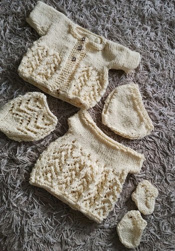 Puppen neues strickoutfit - puppen,