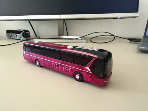 Rietze jetliner modellbus - jetliner, modellbus/bus