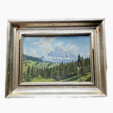 Gemälde Berglandschaft Öl