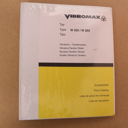 Vibromax w255 w265 - vibromax, vibrations