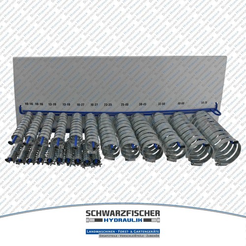 Schlauchschellen set 220 tlg - schlauchschellen, 220-tlg