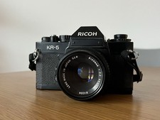 Ricoh KR-5 Spiegelreflex Kamera 35mm Kleinbild mit 55mm Objektiv