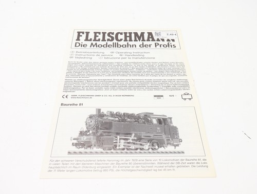 E1641 fleischmann - e1641, h0