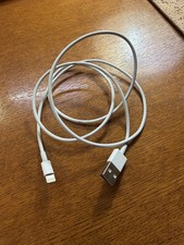 Apple Lightning/USB-A Adapterkabel / Ladekabel  - Weiß, 1m  z.B. für iPhone 13