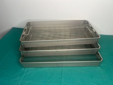 3 Stück AESCULAP Siebkorb