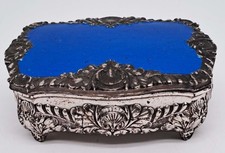 Schmuckschatulle versilbert