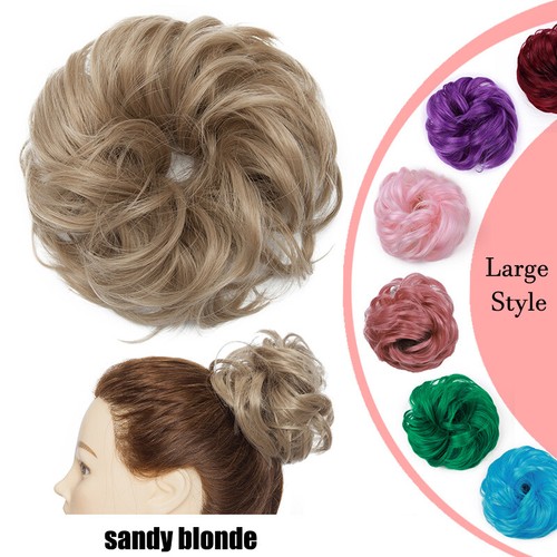 Messy hair bun haarteil - hair,