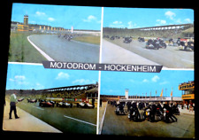 61018 AK Motodrom Hockenheim Autorennen Motorradrennen 1990 verschiedene Kurven