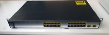 Cisco Catalyst WS-C3750-24TS-S inkl. 2 SFP-Ports (besser als C2960-24TC-L)