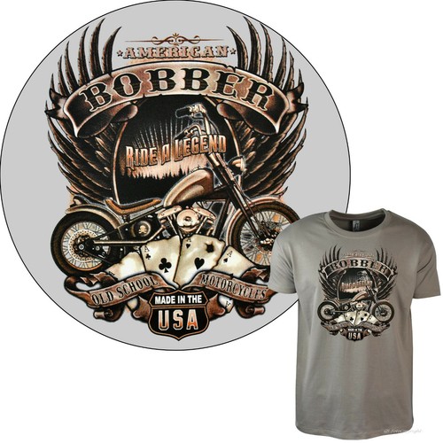 Bobber chopper shirt biker - chopper,