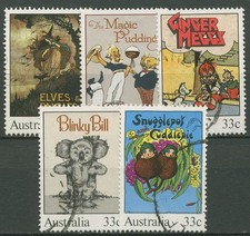 Australien 1985 Kinderbücher 940/44 gestempelt