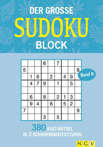 Der große sudoku block - der,