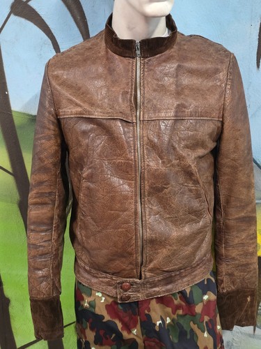 Alte 40er lederjacke militär - lederjacke,