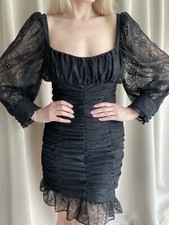 Zara drapiertes Kleid Spitze