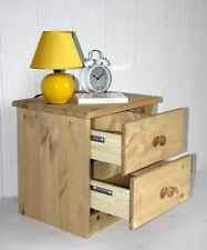 Massivholz Nachtkommode Kiefer gelaugt geölt NEU Nachtschrank Nachttisch kommode