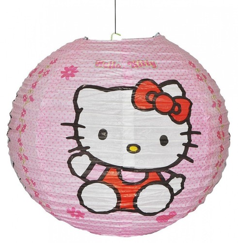 Hello kitty papierlaterne - kitty,