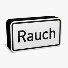 Rauch Verkehrsschild Lampe