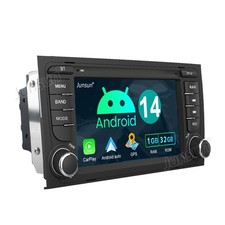 1+32G Android 14 AutoRadio FM GPS Navi Carplay Für Audi A4 8E 8H B6 B7 2001-2008