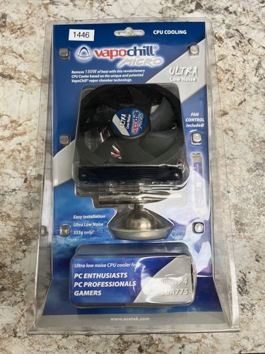 Vapochill micro cpu air cooler - air,