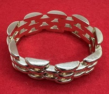 Altes Gliederarmband  vergoldet Ca. 1960 / 70ger Jahre