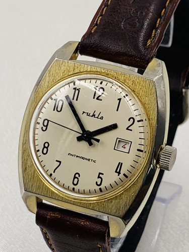 Ruhla ddr vintage herrenuhr - ruhla,