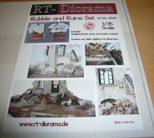 Diorama 35045 rubble - 35045, &