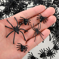 120 Pcs Halloween Spinnen