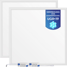2x LED Panel 62x62 UGR19