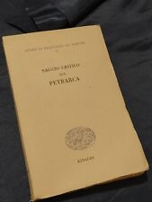 SAGGIO CRITICO SUL PETRARCA.