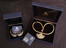 M.FREY WILLE Set "Hommage á Gustav Klimt" Armreif,  Halskette & Anhänger OVP 