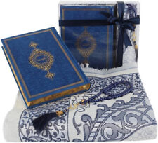Geschenkset - Koran Arabisch / Deutsch Übersetzung Gebetsteppich | Gebetskette