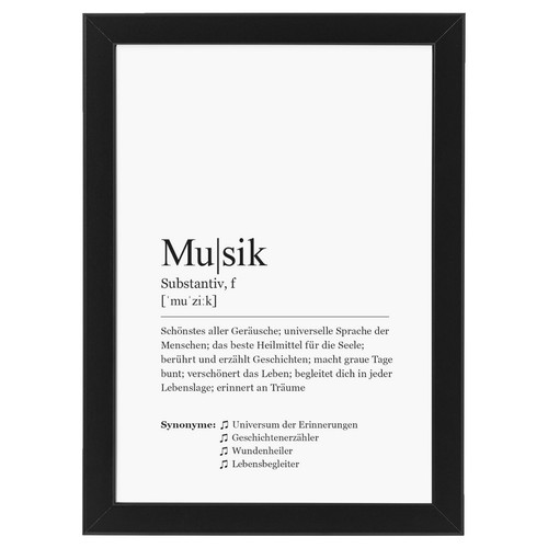 Musik wandbild kunstdruck deko - wandbild,