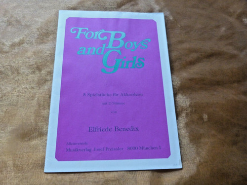 For boys and - and,