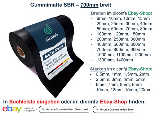 Gummimatte gummiplatte 700mm - gummiplatte,