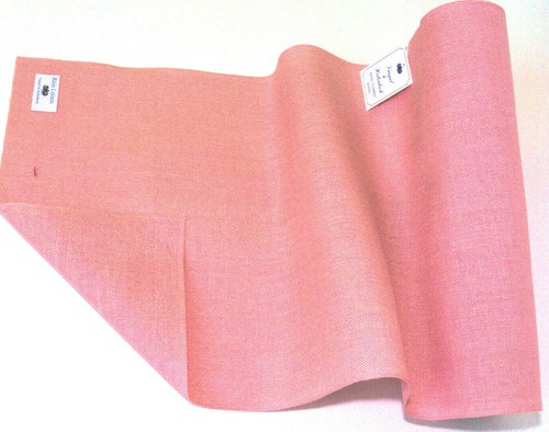 Leinenband uni 34 cm - -,