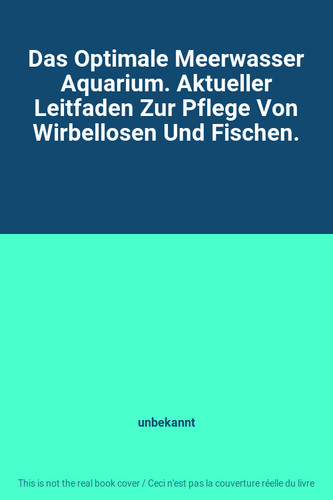 Das optimale meerwasser - optimale,
