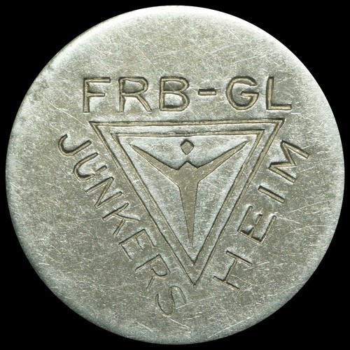 Wertmarke alu marke frb - wertmarke:, frb-gl