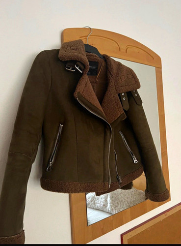 Zara basic damen - zara, bikerjacke