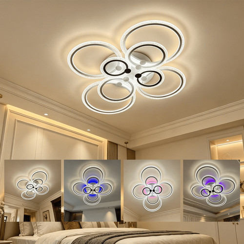 Rgb led deckenleuchte 80w - rgb,