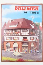 Vollmer 7655 Bausatz Eckhaus Hauptstr. 2, OVP