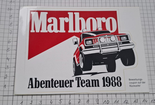 Aufkleber sticker marlboro - aufkleber, "marlboro