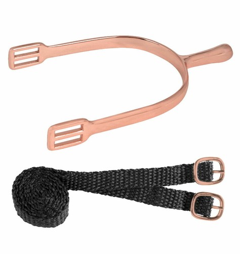 Sporen set rosegold - set,